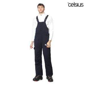 셀시우스 엘르 스키복 보드복 오버롤 팬츠 네이비