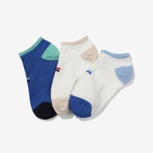 [휠라키즈] 스니커즈양말 3매입 (FK3SCG1070X_WHI)