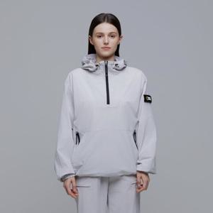 내셔널지오그래픽 N242UFT940 데일리 경량 우븐 스트레치 긴팔 아노락 ICE GREY