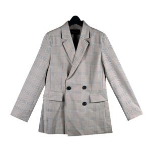 [HCONNECT] 여성 체크 더블자켓(3026011120225_117)