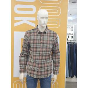 뱅뱅 세이브존02 가을 겉기모체크긴팔 남방 NSK633