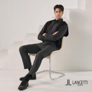 [란체티셔츠] 24FW 컴포터블 다크그레이 셔츠 LWFH002DG