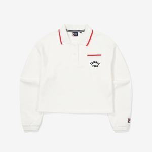 [휠라][휠라 공식] 테니스 라이프 피케 카라 맨투맨 (FS2POF3364