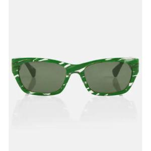 보테가베네타 렉탱귤러 아세테이트 선글라스 P00690738