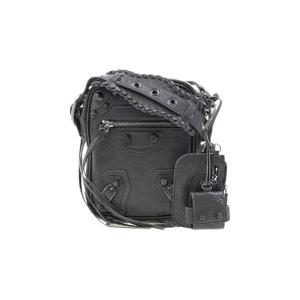 발렌시아가 아레나 램스킨 르 카골 멘 크로스바디 백 다크 그레이 719065210KY1404