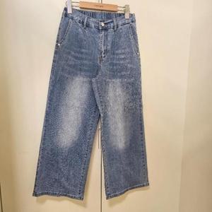 스테파니 HC07 아이스 데님 다트포인트 반밴딩 A25DM5213