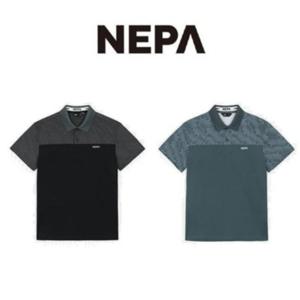 [네파] 남성 여름 아이스콜드 블럭 폴로 반팔 티셔츠 7K35247