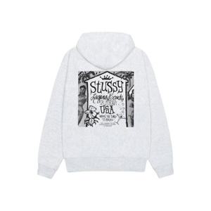 스투시 비치 하우스 후드 애쉬 헤더 1925141