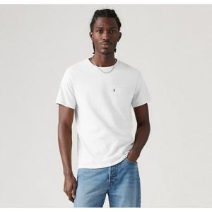 [리바이스]남자 헤비웨이트 포켓 브라이트 화이트 티셔츠 A8605-0000