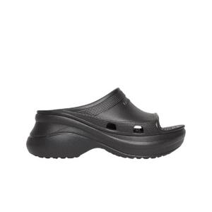 발렌시아가 x 크록스 풀 슬라이드 샌들 블랙 677386W1S8E1000