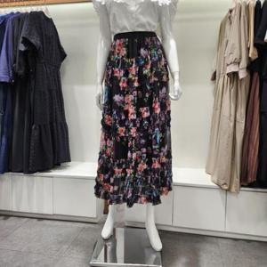 수스 HC04 플라워 캉캉 롱 스커트 S251BS*302