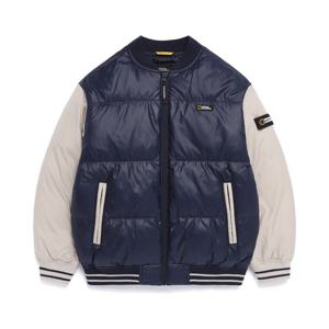 [내셔널지오그래픽키즈]K244UDW020 스태디엄 중경량 덕 다운 점퍼 NAVY