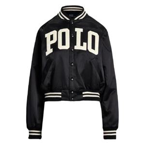 폴로 랄프로렌 로고 새틴 봄버 재킷 211970985001