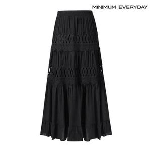 [백화점]미니멈 에브리데이 레이스프릴 스커트(EB2WH020D)