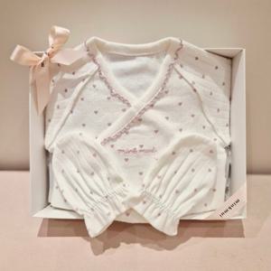 [밍크뮤](PK)쁘띠하트JQD배내저고리,손싸개세트 35A70-000-05.008-05