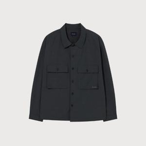 커버낫긴팔티 CQK CO2501SH08-CH 립스탑 워크 셔츠 Charcoal