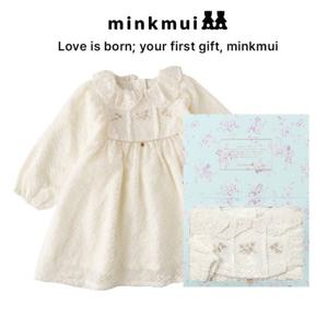 [밍크뮤]IV 샤를뮤플라워원피스 35C1140001 35C11-400-01 출산백일돌선물