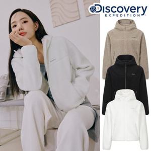 디스커버리 (DWSS72056) 2025 F W 여성 테크플리스 후드 자켓