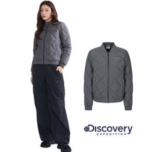 디스커버리 25FW 겨울 여성 DWDJ80056GRD 디하스 튜브 다운 경량패딩