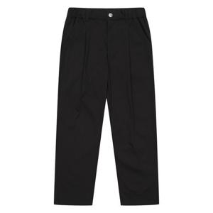 [에꼴리에]MARIO남아 오픈 반밴딩 테이퍼드 원턱 슬랙스 팬츠 23C5203_BK