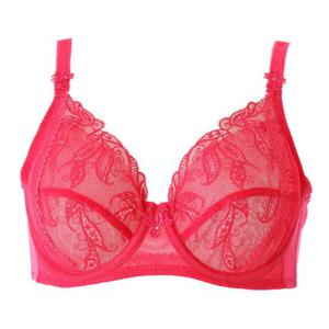 비너스 D컵 고급자수와 모던한 레이스 블랙라벨 홑곁 브라 VBRB745D