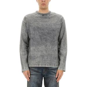 디젤 긴팔 티셔츠 A19226 0AFBU9DW Grey