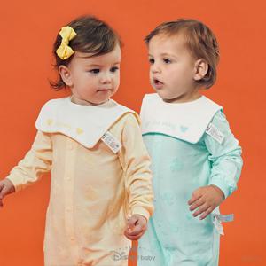 [디즈니베이비]부클미키우주복(턱받이)(MINT,YELLOW)79S517505