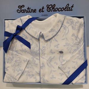 쇼콜라 트왈드우주복 (TNORQX362Q)남아가을겨울실내복임신출산백일선물