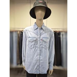 [리바이스] 여성 SAWYER 웨스턴  셔츠 A7620-0006 연청