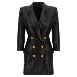 25FW Balmain 레더 드레스 FF0R9391LD630PA TP567479374