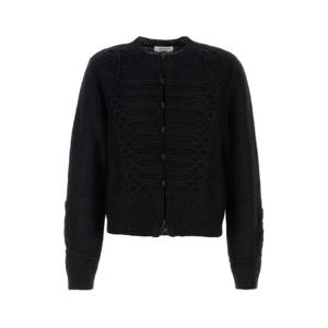 25FW 알렉산더 맥퀸 블랙 viscose blend 가디건 849709Q1BFJ1000 TP563756139