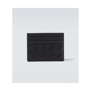 보테가베네타 인트레치아토 레더 카드 홀더 P01123906