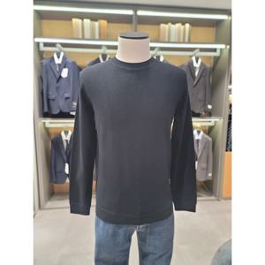 [지오지아][지오지아] 기본 라운드 니트 ABE4ER1102 DNV (P00372