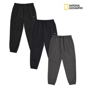 내셔널지오그래픽 배색 바람막이 셋업 팬츠 N233UPT080