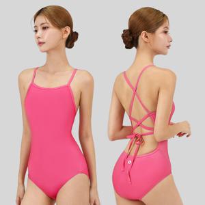 스피카 여성 리본백 스윔웨어 SPA105 핑크