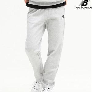 뉴발란스 NBMLE11013-MG 에센셜 스트레이트 팬츠 남녀공용 트레이닝 긴바지