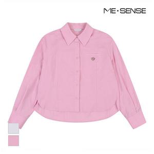 [미센스][미센스] 크롭디자인 셔츠_MB43BLM105Z (P003740186)