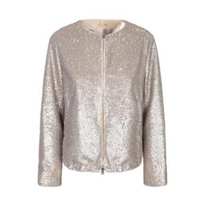 26 SS 에르노 리조트 스팽글 엠벨리쉬드 봄버 자켓 화이트 GI00050DR12741