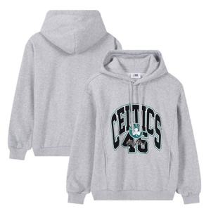 [NBA] BOS 빅 그래픽 후드 티셔츠 (M/그레이) N254TH021P