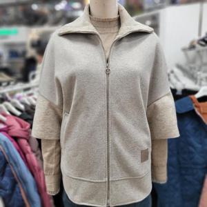 크로커다일레이디 DP01 니트카라저지코트 CLEWJK103