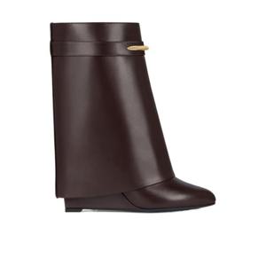 26SS Givenchy Shark 웨지 앵클 부츠 BE605LE1J7202 TP570239069