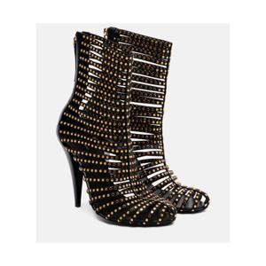 지방시 95 임벨리시드 레더 앵클 부츠 P01128245