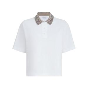 26SS 브루넬로 쿠치넬리 폴로 T 셔츠 M0T63EJ105C6159 TP570675338