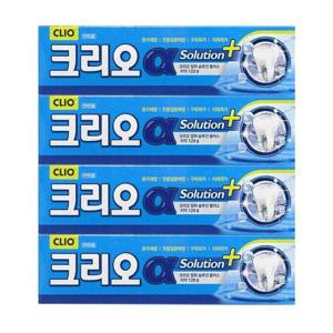 크리오 알파솔루션플러스 치약 120g 4입