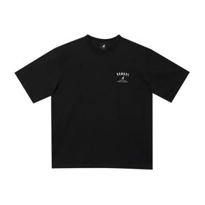캉골 아치 로고 티셔츠 2822 블랙 KSECST28220