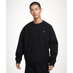 NIKE 솔로 스우시 플리스 크루 M - 블랙화이트 HV1087-010 1526311