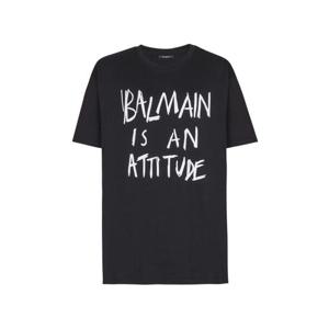 26SS Balmain T 셔츠 with 프린트 GH1EG225GF40EAB TP571030437