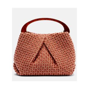 드리스반노튼 우븐 라피아 이펙트 탑 핸들 백 P01136731