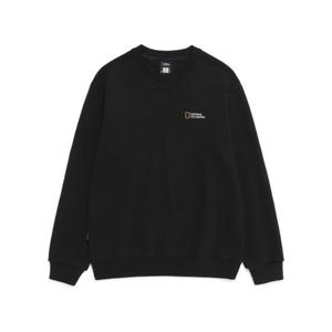 내셔널지오그래픽 NATIONALGEOGRAPHIC N261USW910 폴하스 스몰로고 맨투맨 BLACK N261USW910099 328280