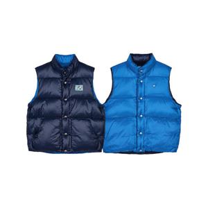 [휴먼메이드] FW25 남성 리버서블 다운 패딩조끼 HM30JK024 NAVY